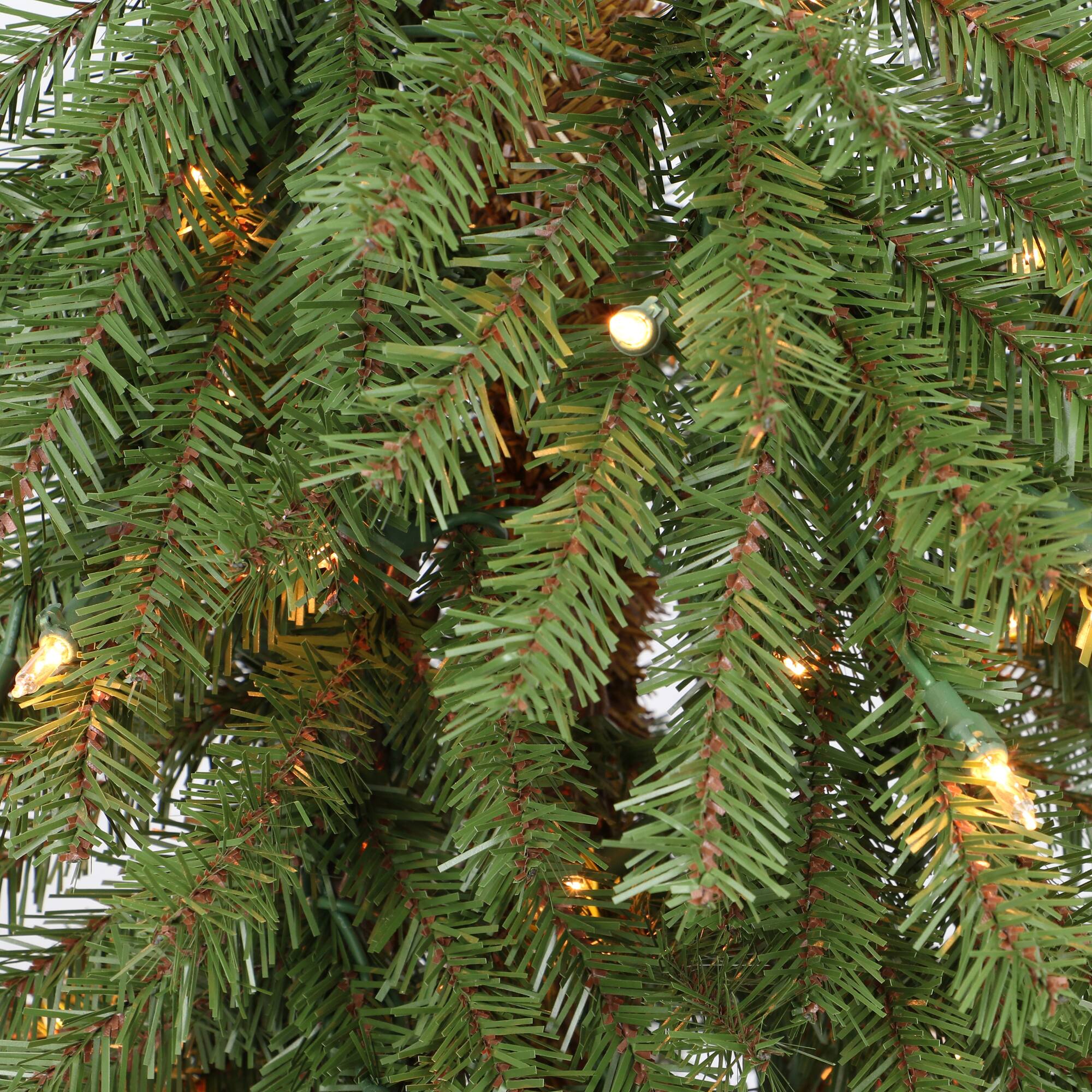 6 Pack: 5ft. Pre-Lit Alpine Artificial Christmas Tree, Clear Lights